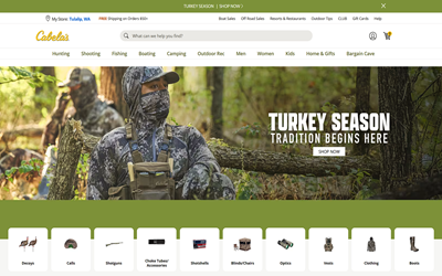 Useful links Cabela's site image